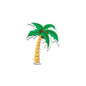 Bogg® Bit  Palm Tree